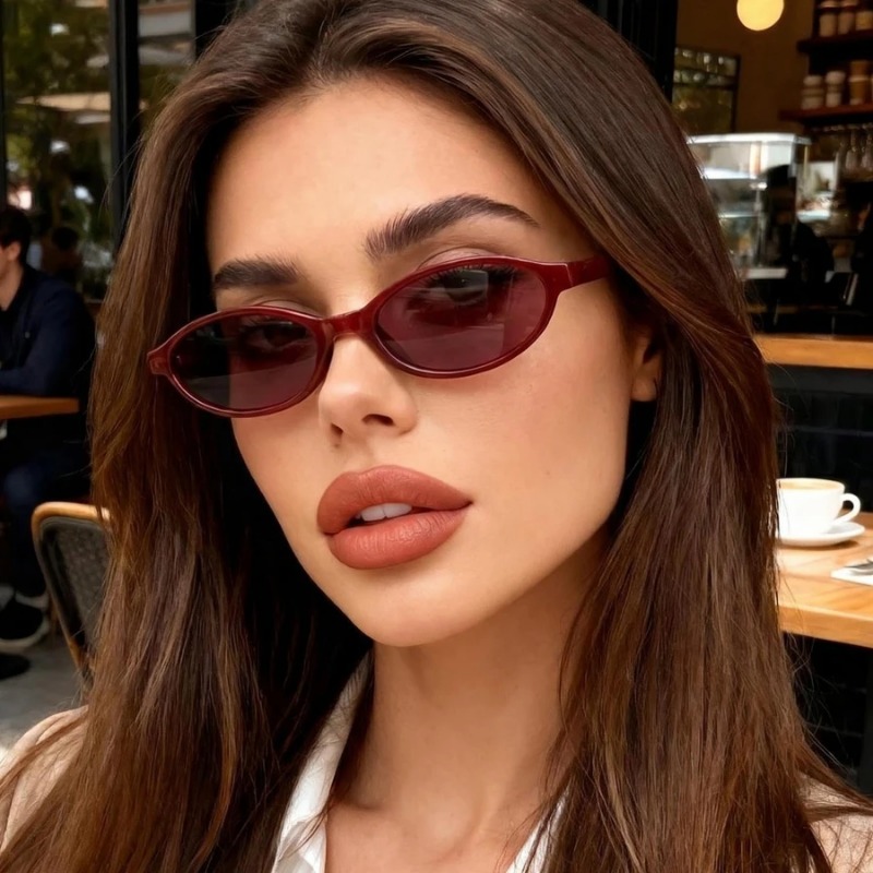 Sunglasses Cat Eye - ニューレトロセクシーキャットアイサングラス男女兼用ヴィンテージトレンドブランドシェードレバリー・パーティー・サングラスレディースメンズグラス