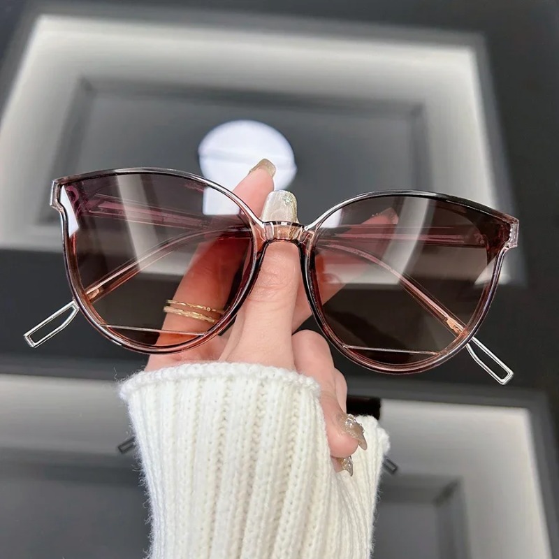 Sunglasses Cat Eye - キャットアイヴィンテージサングラス女性男性ブランドレトロサングラス女性男性ファッションアウトドアミラーパンクフレームオキュロスデソル