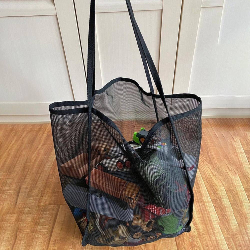 メッシュビーチバッグ 軽量、通気性があり、速乾性のあるトラベ - Tote Bag Beach のレビューと価格