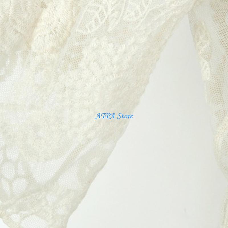 U13C 女性夏のレースオープンフロント着物カーディガンかぎ - Kimono Sheer Floral のレビューと価格