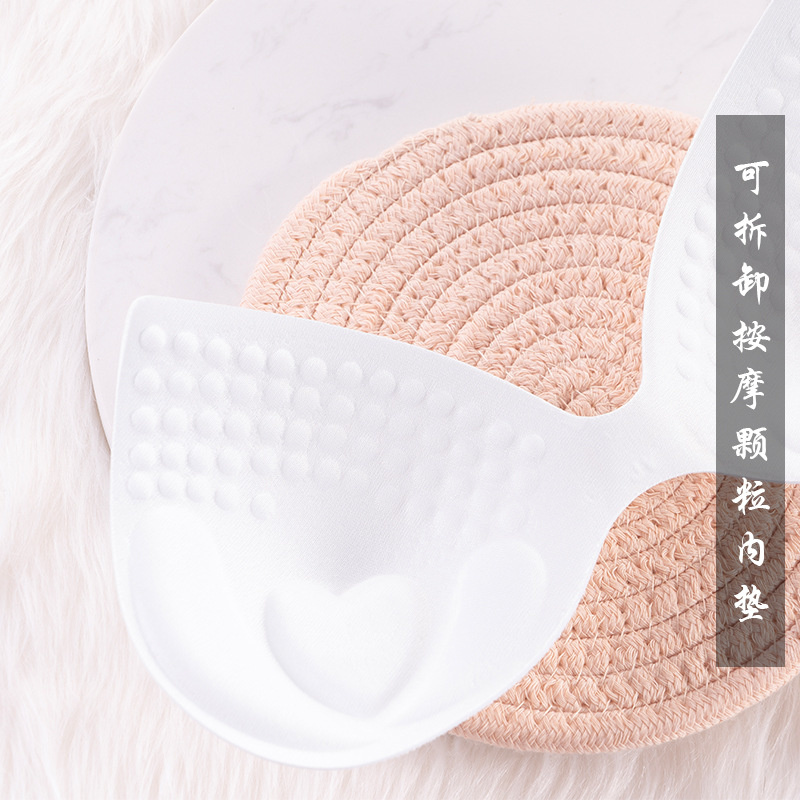 3D セクシーなランジェリーシームレススポーツブラ U タイ - Bralette Triangle Set のレビューと価格