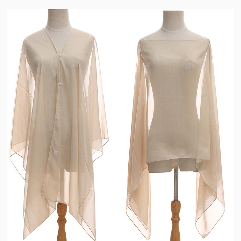 ファッション無地ショールスカーフ高級日焼け止めビーチカバーア - Cover Up Kaftan のレビューと価格