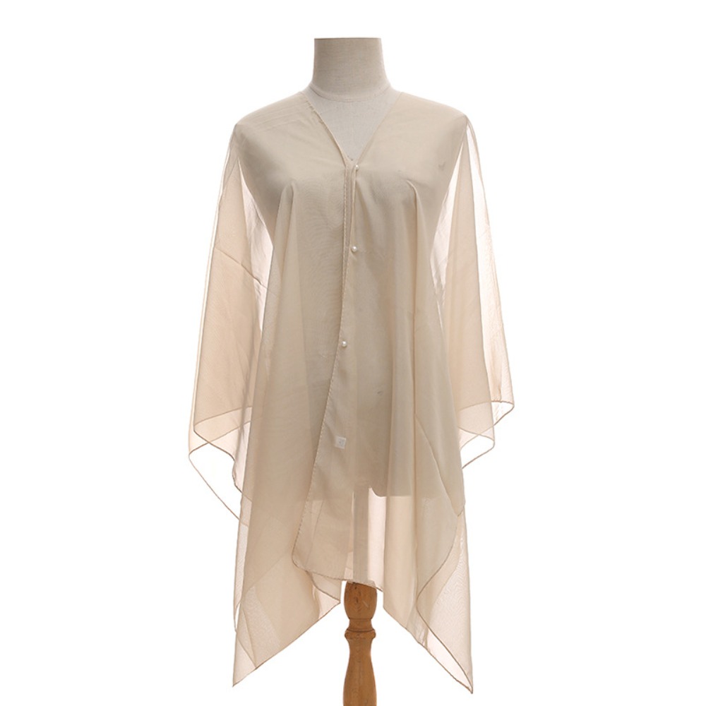 ファッション無地ショールスカーフ高級日焼け止めビーチカバーア - Cover Up Kaftan のレビューと価格