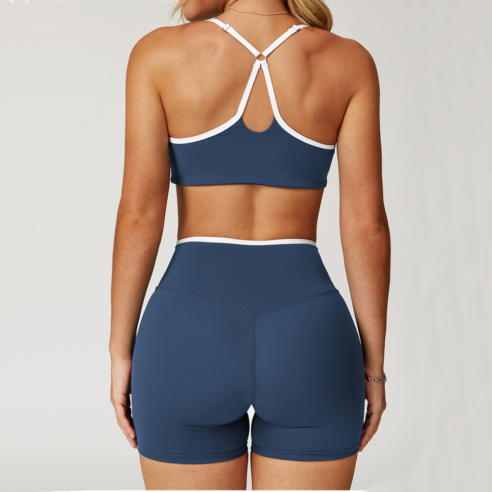 ジム下着女性のスポーツブラスポーツブラ汗防止通気性ヨガブラ耐 - Crop Top Crochet のレビューと価格