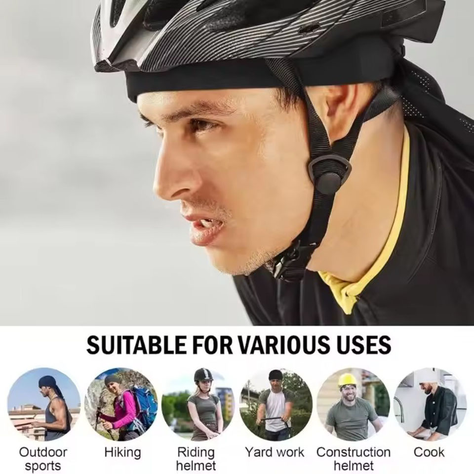 自転車ヘッドバンド 吸汗キャップ サイクリングヘッドスカーフ - Headband Summer Knit のレビューと価格