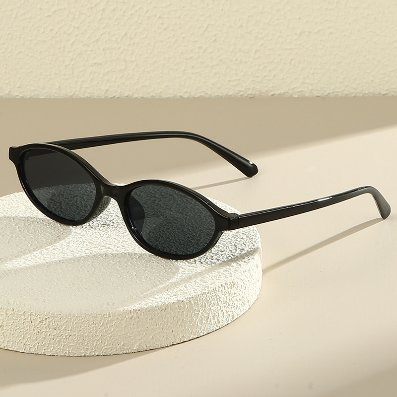 ヴィンテージ小さなキャットアイサングラス新しいヒョウ黒デザイ - Sunglasses Cat Eye のレビューと価格