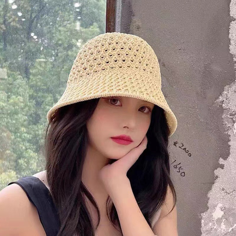 新しい女の子用サンハット、つば広フロッピーサマーハット、女性 - Hat Floppy Wide のレビューと価格