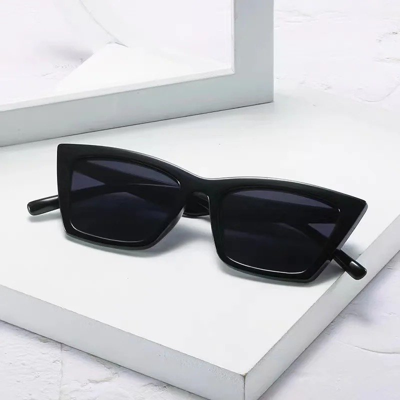 高級キャットアイブラックサングラス女性男性ブランドファッショ - Sunglasses Cat Eye のレビューと価格
