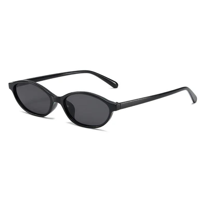 ファッションオーバルシンプルな文学サングラス女性レトロ小さな - Sunglasses Cat Eye のレビューと価格
