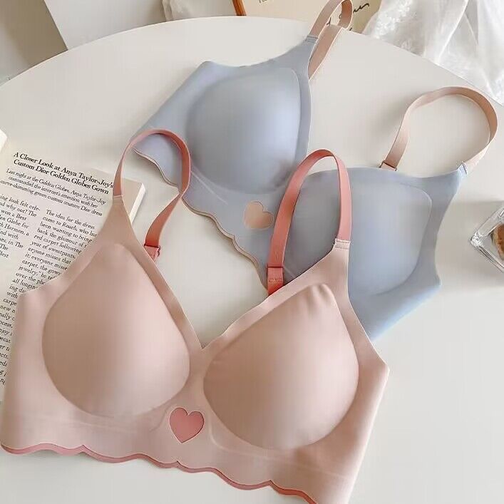 女性のためのシームレスな見えないブラ,セクシーなランジェリー - Bralette Triangle Set のレビューと価格