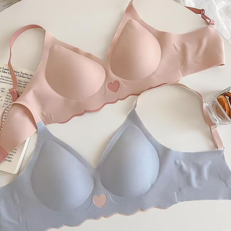 女性のためのシームレスな見えないブラ,セクシーなランジェリー - Bralette Triangle Set のレビューと価格