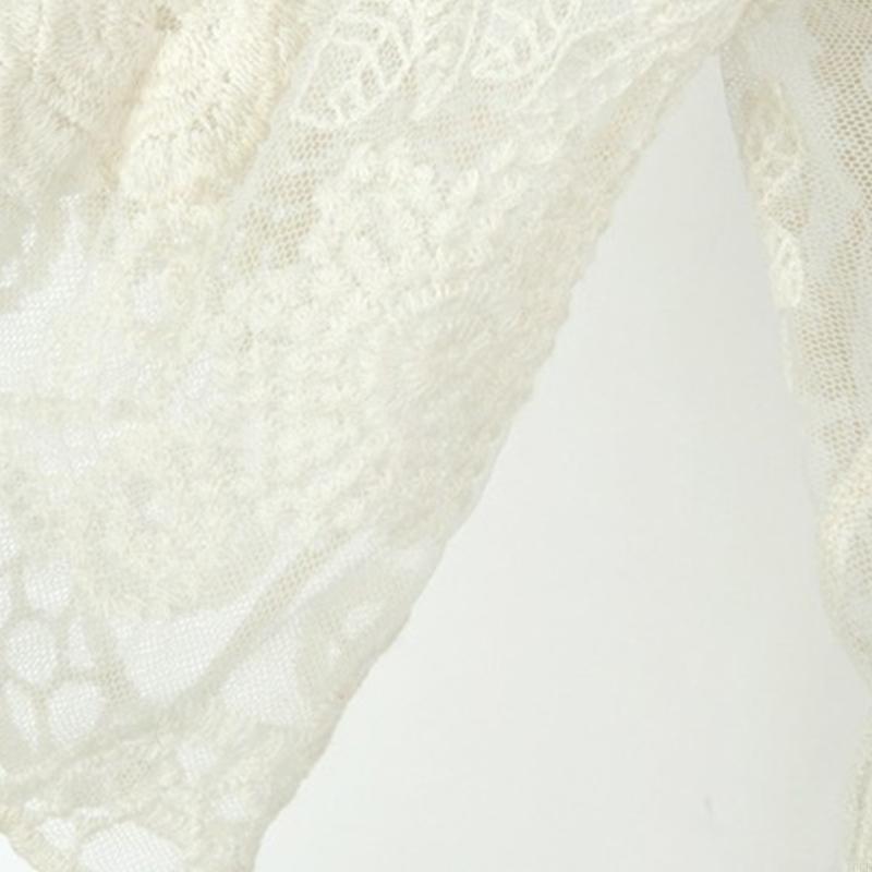 女性レースオープンフロントガリオカーディガンかぎ針編み花柄の - Kimono Sheer Floral のレビューと価格