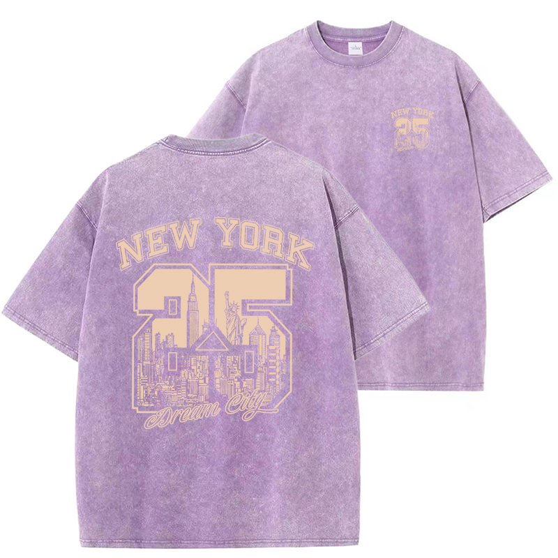 ニューヨーク市面白いプリント女性 Tシャツ夏のヴィンテージウ - Blouse Off Shoulder のレビューと価格