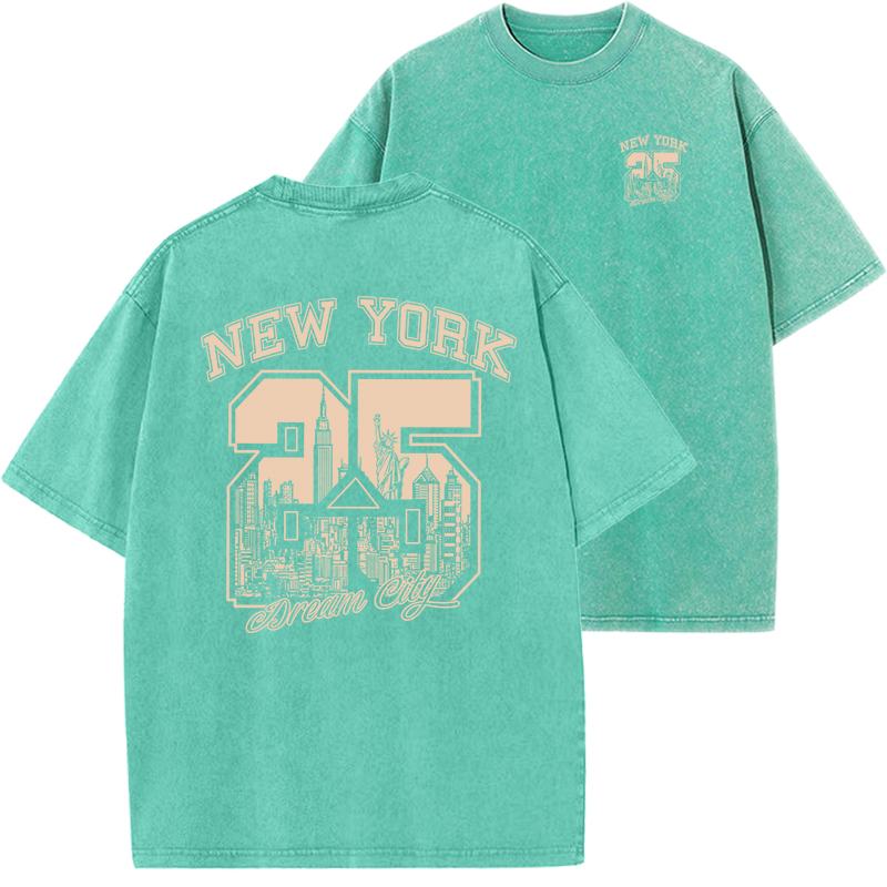 ニューヨーク市面白いプリント女性 Tシャツ夏のヴィンテージウ - Blouse Off Shoulder のレビューと価格