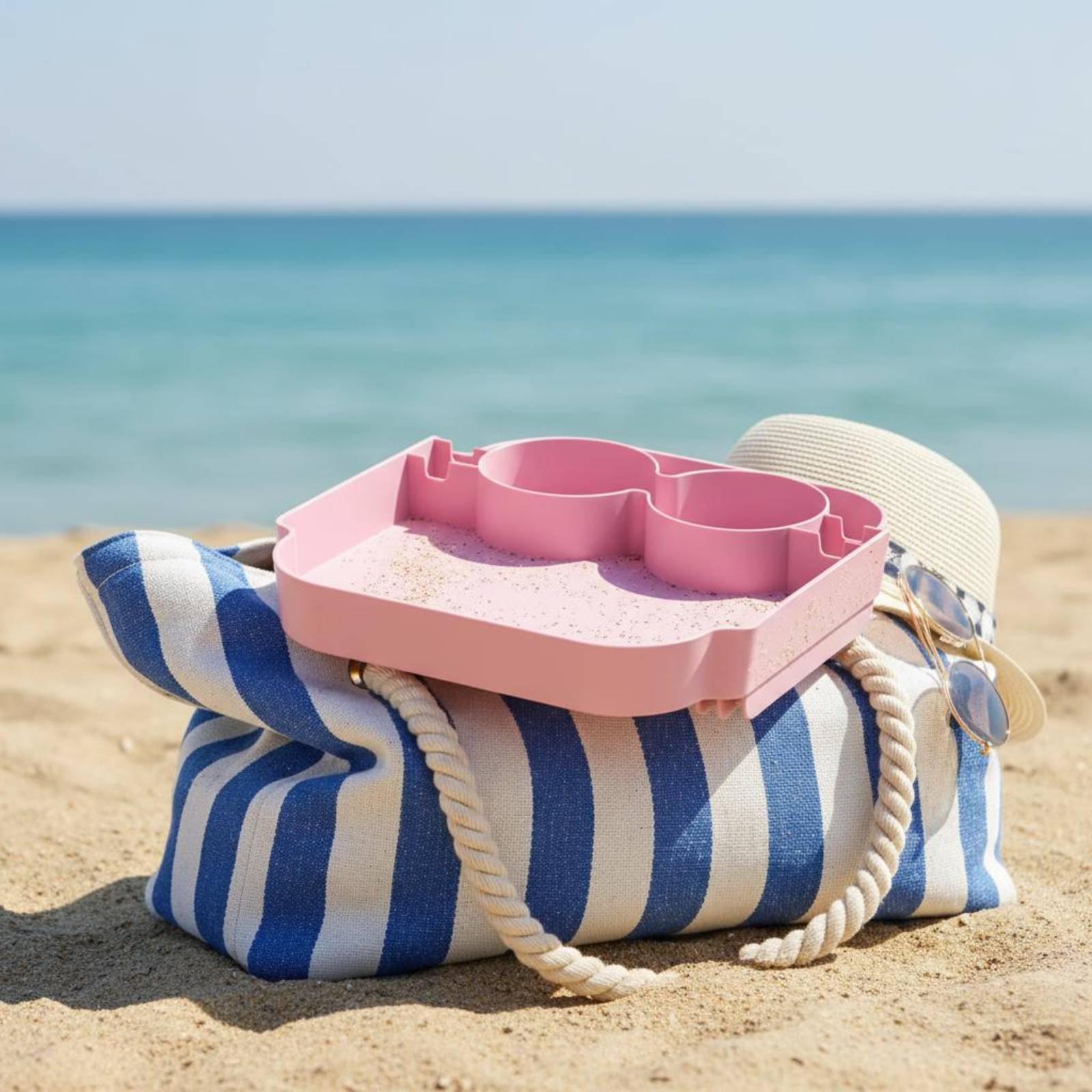 ビーチバッグトレイ 軽量トートバッグトレイインサート収納アク - Tote Bag Beach のレビューと価格