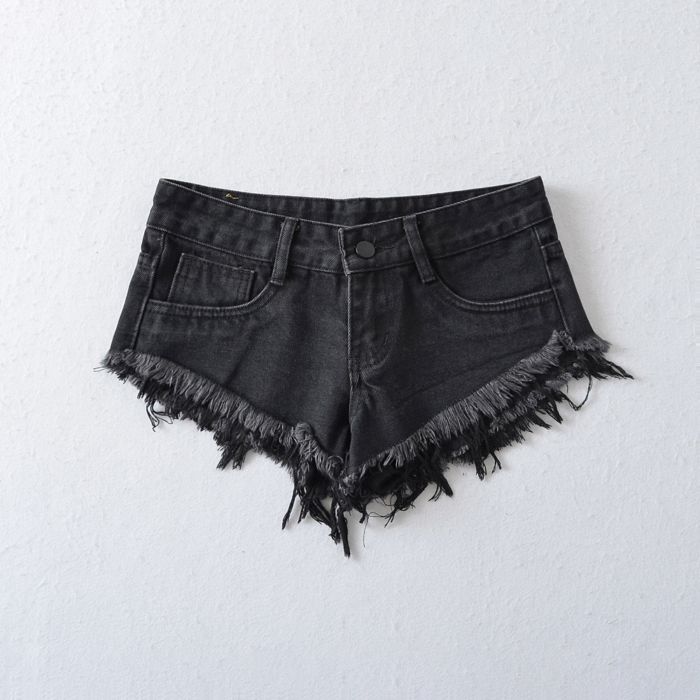 Y2Kセクシーショートデニムショーツ レディース ハイストリ - Shorts Denim Frayed のレビューと価格