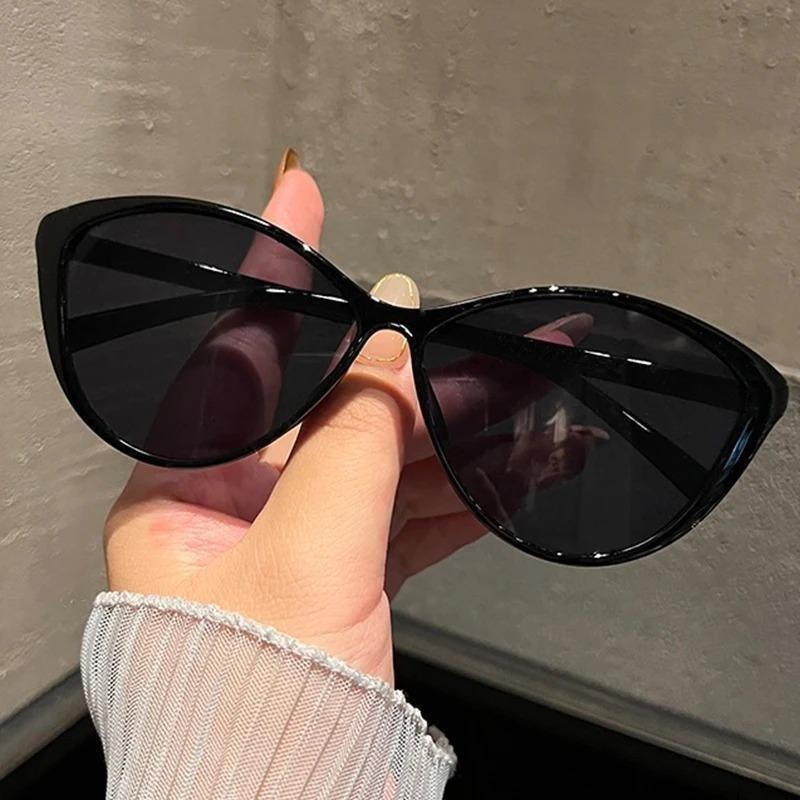 1Pc レトロフレームキャットアイサングラス女性トレンディヴ - Sunglasses Cat Eye のレビューと価格